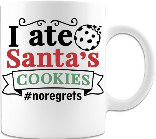 I ate Santas Cookies Right